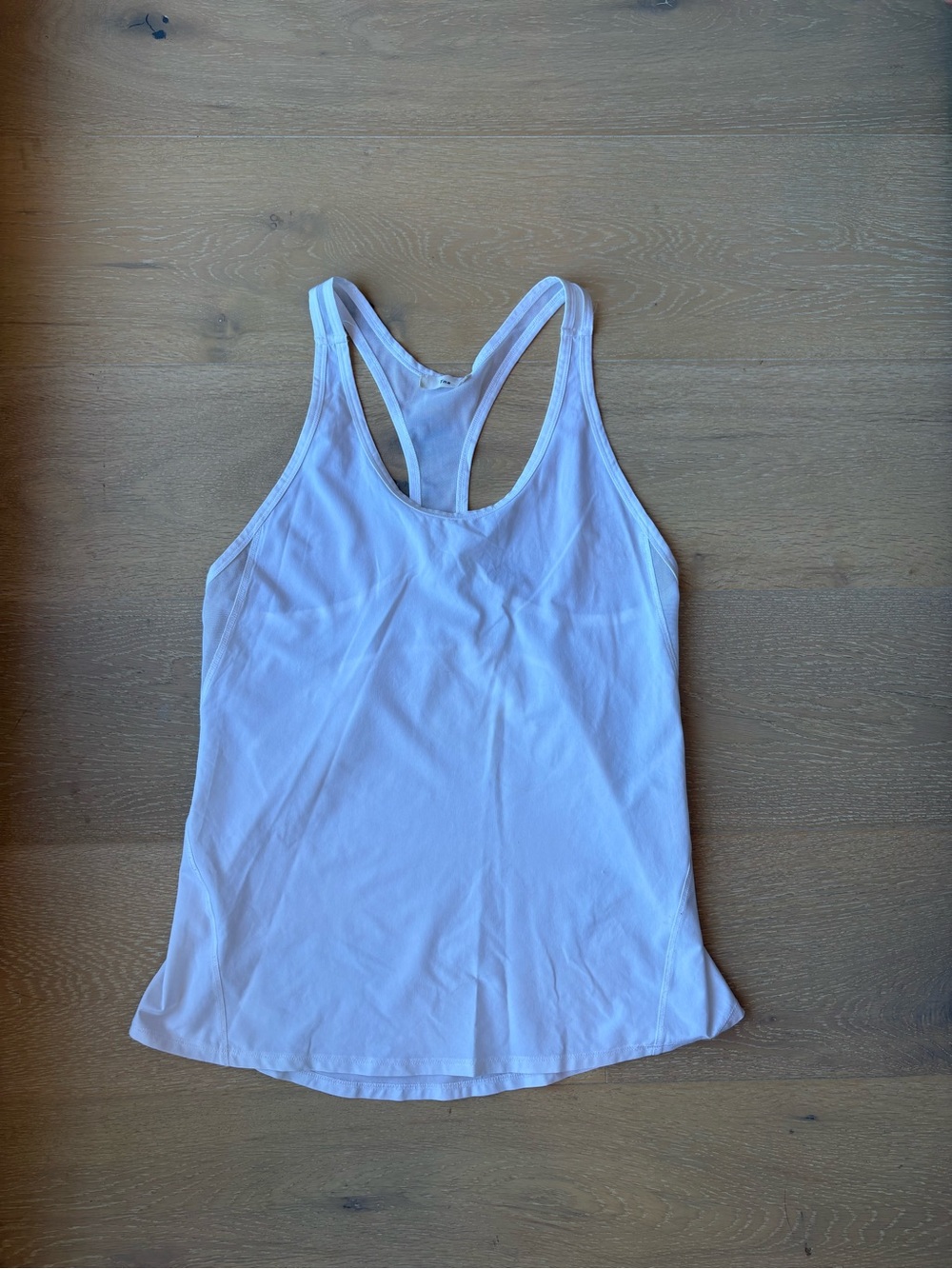 Aritzia TNA White Racerback Workout Tank Top